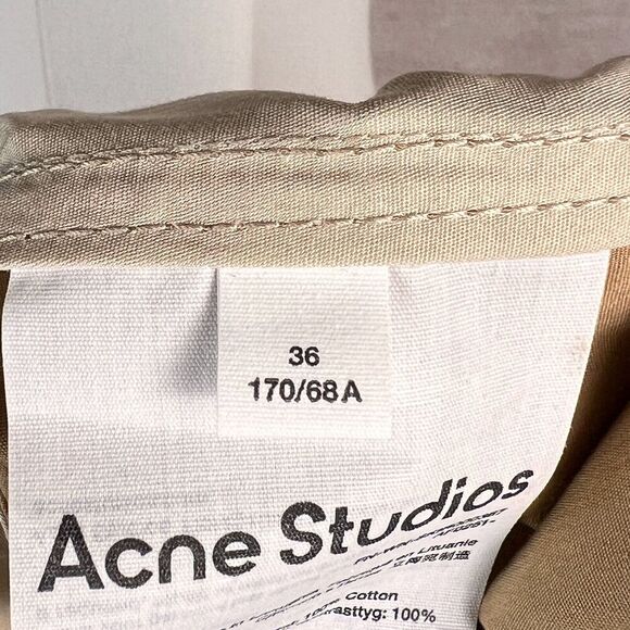 Acne Beige and Tan Midi Skirt - Picture 7 of 7